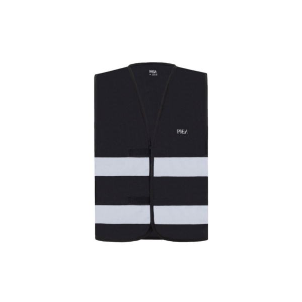 vesta reflective neagra spate FAVELA